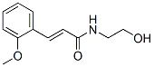 CAS 登录号：43196-12-9， N-(2-羟基乙基)-3-(2-甲氧基苯基)丙烯酰胺