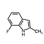 CAS#: 432025-24-6， 7-Fluoro-2-Methyl-1H-Indole