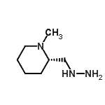 CAS#: 432518-37-1， (2S)-2-(Hydrazinomethyl)-1-Methylpiperidine