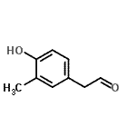 CAS 登录号：433230-56-9， (4-羟基-3-甲基苯基)乙醛
