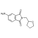 CAS 登录号：434297-53-7， 5-氨基-2-(四氢-2-呋喃基甲基)-1H-异吲哚-1,3(2H)-二酮