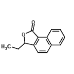 CAS 登录号：434337-35-6， 3-乙基萘并[1,2-c]呋喃-1(3H)-酮