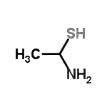 CAS 登录号：43489-04-9， 1-氨基乙硫醇