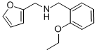 结构式 CAS# 436096-80-9, (2-乙氧基-苄基)-呋喃-2-甲胺