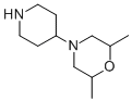 结构式 CAS# 436099-87-5, 2,6-二甲基-4-哌啶-4-基-吗啉