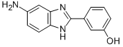 结构式 CAS# 436100-00-4, 3-(5-氨基-1H-苯并咪唑-2-基)-苯酚