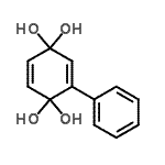 CAS 登录号：4371-32-8， 2-苯基-2,5-环己二烯-1,1,4,4-四醇