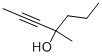 CAS#: 4376-16-3， 4-Methyl-2-Heptyn-4-Ol