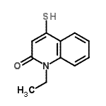 CAS 登录号：437981-37-8， 1-乙基-4-硫基-2(1H)-喹啉酮