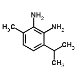 CAS 登录号：4389-59-7， 3-异丙基-6-甲基-1,2-苯二胺
