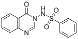 CAS 登录号：4392-64-7， N-[4-氧代喹唑啉-3(4H)-基]苯磺酰胺
