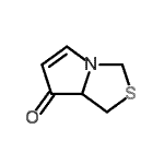 CAS 登录号：439856-57-2， 1,7A-二氢-7H-吡咯并[1,2-c][1,3]噻唑-7-酮