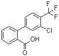 CAS#: 442670-42-0， 3'-Chloro-4'-(Trifluoromethyl)-2-Biphenylcarboxylic Acid