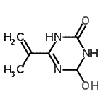 CAS 登录号：442914-59-2， 4-羟基-6-异丙烯基-3,4-二氢-1,3,5-三嗪-2(1H)-酮