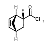 CAS 登录号：443141-75-1， 1-[(1R,2S,4R)-2-氟双环[2.2.1]庚-5-烯-2-基]乙酮