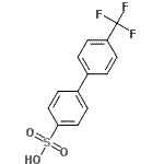 CAS 登录号：443143-60-0， 4'-(三氟甲基)-4-联苯基磺酸