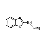 CAS 登录号：4433-55-0， 1,3-苯并噻唑-2-基氰胺