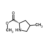 CAS 登录号：443685-77-6， 甲基4-甲基-L-脯氨酸酯