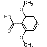CAS 登录号：444087-36-9， 3,5-二甲氧基异烟酸