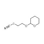 CAS 登录号：444603-40-1， 2-(四氢-2H-吡喃-2-基氧基)乙基硫氰酸酯