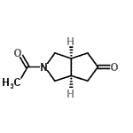 CAS#: 445389-15-1， (3aR,6aS)-2-Acetylhexahydrocyclopenta[c]Pyrrol-5(1H)-One
