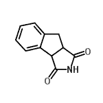 CAS 登录号：4464-94-2， 8,8A-二氢茚o[1,2-c]吡咯-1,3(2H,3aH)-二酮