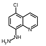CAS 登录号：446830-53-1， 5-氯-8-肼基喹啉