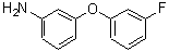 CAS 登录号：446884-28-2， 3-(3-氟苯氧基)苯胺