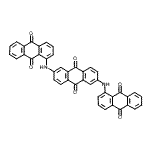 CAS 登录号：4478-06-2， 2,6-二[(9,10-二氧代-9,10-二氢-1-蒽基)氨基]-9,10-蒽醌
