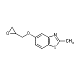 CAS 登录号：449756-83-6， 2-甲基-5-(2-环氧乙烷基甲氧基)-1,3-苯并噻唑