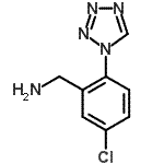 CAS 登录号：449756-95-0， 1-[5-氯-2-(1H-四唑-1-基)苯基]甲胺