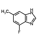 CAS 登录号：449774-78-1， 4-氟-6-甲基-1H-苯并咪唑