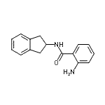 CAS 登录号：450348-99-9， 2-氨基-N-(2,3-二氢-1H-茚-2-基)苯甲酰胺