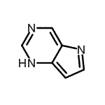 CAS 登录号：452-20-0， 1H-吡咯并[3,2-d]嘧啶
