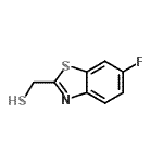 CAS#: 452-41-5， (6-Fluoro-1,3-Benzothiazol-2-Yl)Methanethiol
