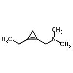 CAS 登录号：452086-27-0， 1-(2-乙基-1-环丙烯-1-基)-N,N-二甲基甲胺