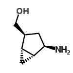 CAS 登录号：452324-64-0， [(1S,2S,4R,5R)-4-氨基双环[3.1.0]己-2-基]甲醇