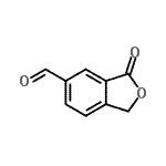 CAS 登录号：452978-42-6， 3-氧代-1,3-二氢-2-苯并呋喃-5-甲醛