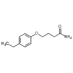 CAS 登录号：453588-60-8， 4-(4-乙基苯氧基)丁酰胺