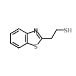 CAS 登录号：4542-26-1， 2-(1,3-苯并噻唑-2-基)乙硫醇