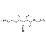 CAS#: 454685-94-0， 1-Allyl 4-Ethyl (3S)-2-Cyano-3-Methylsuccinate