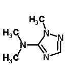 CAS 登录号：45657-18-9， N,N,1-三甲基-1H-1,2,4-三唑-5-胺