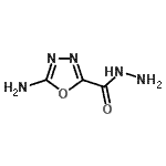 CAS 登录号：45762-25-2， 5-氨基-1,3,4-恶二唑-2-甲酰肼
