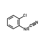 CAS 登录号：45765-25-1， (2-氯苯基)氰胺
