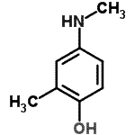 CAS#: 45804-36-2， 2-Methyl-4-(Methylamino)Phenol