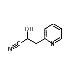 CAS 登录号：458528-64-8， 2-羟基-3-(2-吡啶基)丙腈