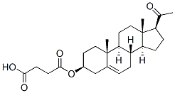 CAS 登录号：4598-67-8， 3beta-羟基孕甾-5-烯-20-酮 3-(琥珀酸氢酯)