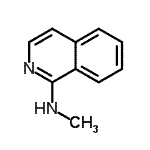 CAS 登录号：46000-11-7， N-甲基异喹啉-1-胺