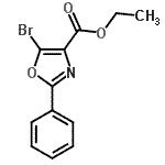 CAS#: 460081-28-1， Ethyl 5-Bromo-2-Phenyl-1,3-Oxazole-4-Carboxylate