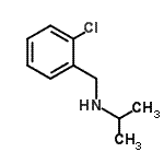CAS 登录号：46054-87-9， N-[(2-氯苯基)甲基]丙-2-胺